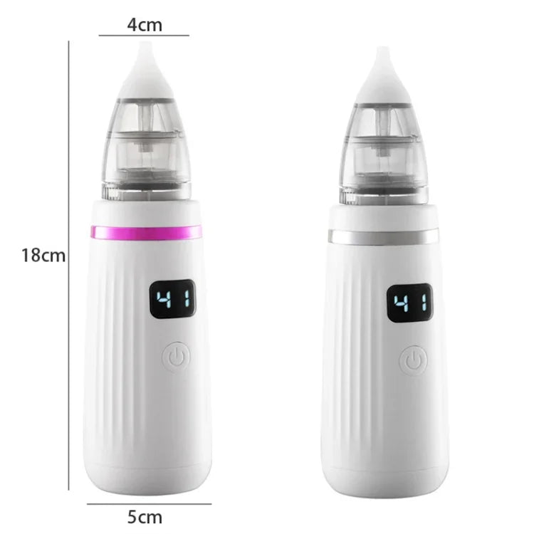 USB 충전 아기 코 점액 청소기 전기 비강 흡인기