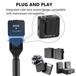 DJI Mic / Moma / Rode Wireless Go / Relacart용 마이크 인터뷰 핸들, 인터뷰 핸들