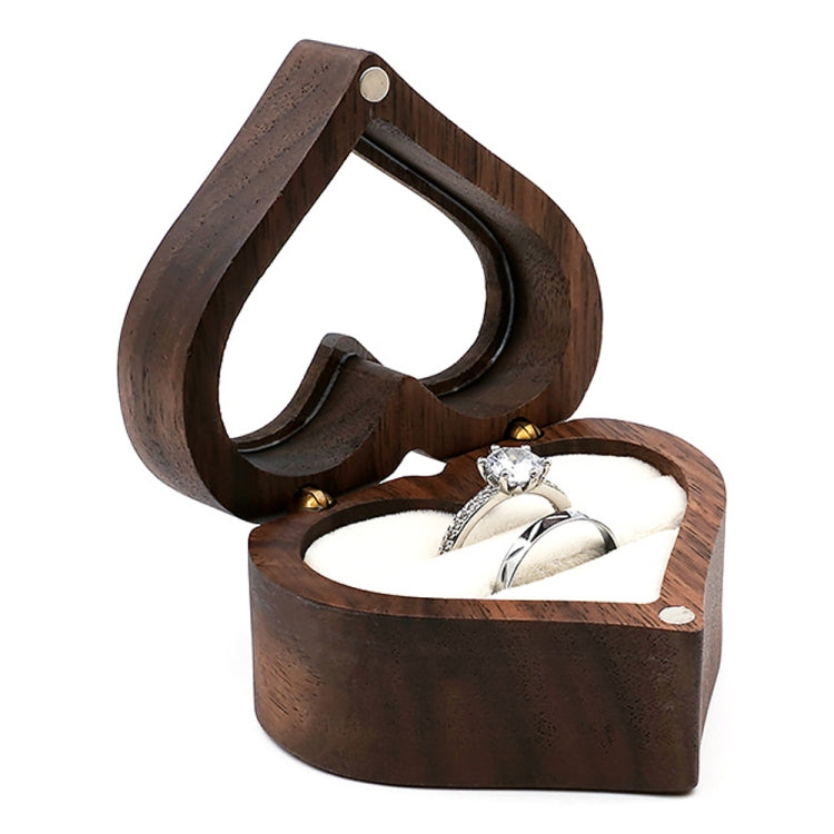 Wooden Heart Shape Ring Box Jewelry Storage Box Wedding Valentine Gift Box, RB513-C1, RB513-C2, RB513-C3, RB513-C4, RB513-C5, RB513-C6, RB513-C7, RB529-C1, RB529-C2, RB529-C3, RB529-C4, RB529-C5, RB529-C7, RB529-C8