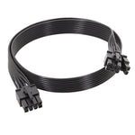 커세어용 18AWG 플랫 케이블 전원 모듈 케이블 그래픽 카드 모듈 케이블 8핀에서 8핀 6+2, 커세어용 50cm, 커세어용 60cm