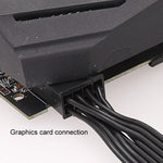 커세어용 18AWG 플랫 케이블 전원 모듈 케이블 그래픽 카드 모듈 케이블 8핀에서 8핀 6+2, 커세어용 50cm, 커세어용 60cm
