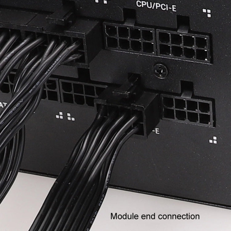 커세어용 18AWG 플랫 케이블 전원 모듈 케이블 그래픽 카드 모듈 케이블 8핀에서 8핀 6+2, 커세어용 50cm, 커세어용 60cm