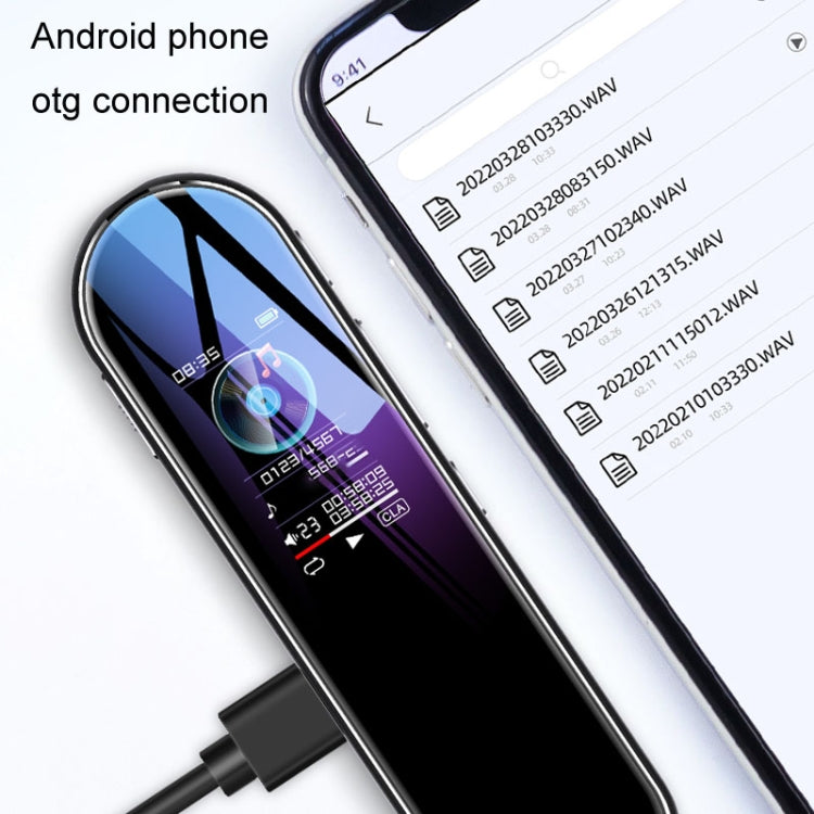 Q53 초장시간 대기 타이머 음성 녹음기 HD 노이즈 캔슬링 녹음 장치, 메모리 없음, 4GB, 8GB, 16GB, 32GB, 64GB, 128GB