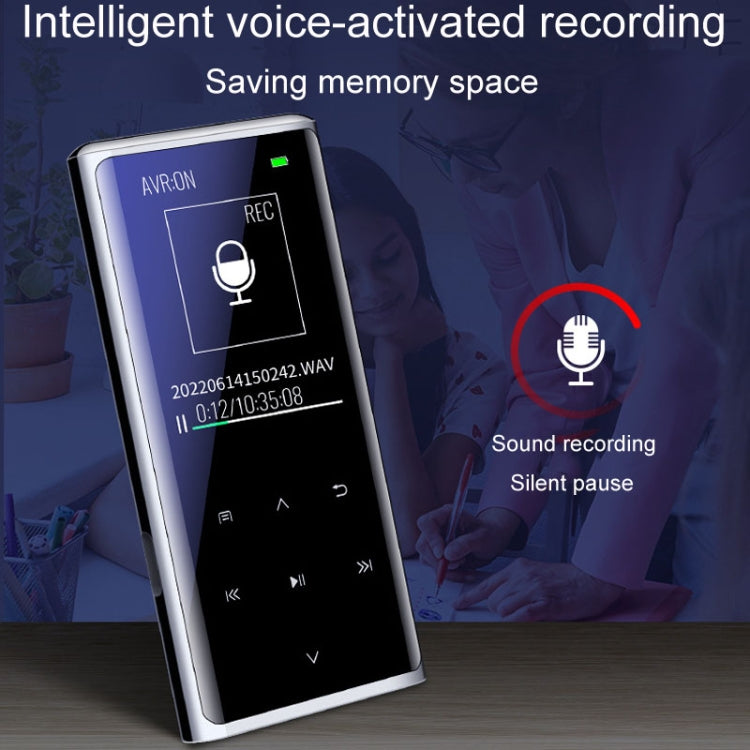 M27 1.8인치 블루투스 MP3/MP4 뮤직 플레이어 전자책 녹음기, 4GB, 8GB, 16GB, 32GB