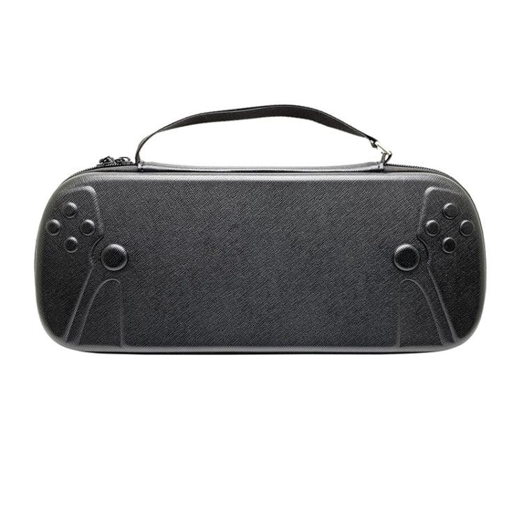 Sony PlayStation Portal 하드 쉘 케이스 휴대용 수납 가방, PU 크로스 라인, 옥스포드 원단 1680D