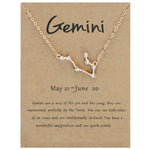12 Zodiac Signs With Diamonds Necklace Card Rhinestones Collarbone Chain Pendant, Scorpio Golden, Sagittarius Golden, Capricorn Golden, Taurus Golden, Pisces Golden, Leo Golden, Libra Golden, Cancer Golden, Aquarius Golden, Virgo Golden, Aries Golden  ...
