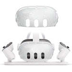 Meta Quest 3 PC 보호 케이스, 7 in 1 (글리터 투명), 7 in 1 (글리터 투명 블루), 7 in 1 (글리터 투명 레드), 단일 케이스 (글리터 투명), 단일 케이스 (글리터 투명 블루), 단일 케이스 (글리터 투명 레드)...