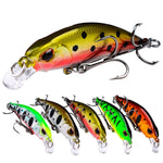 5.3cm 4.6g 싱킹 미노우 루어 롱 캐스팅 바이오닉 플라스틱 하드 베이트 낚시 장비, PROBEROS DW577 8003 훅, PROBEROS DW578 일반 훅