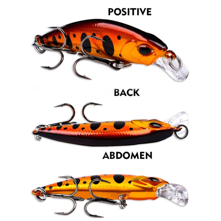 5.3cm 4.6g 싱킹 미노우 루어 롱 캐스팅 바이오닉 플라스틱 하드 베이트 낚시 장비, PROBEROS DW577 8003 훅, PROBEROS DW578 일반 훅