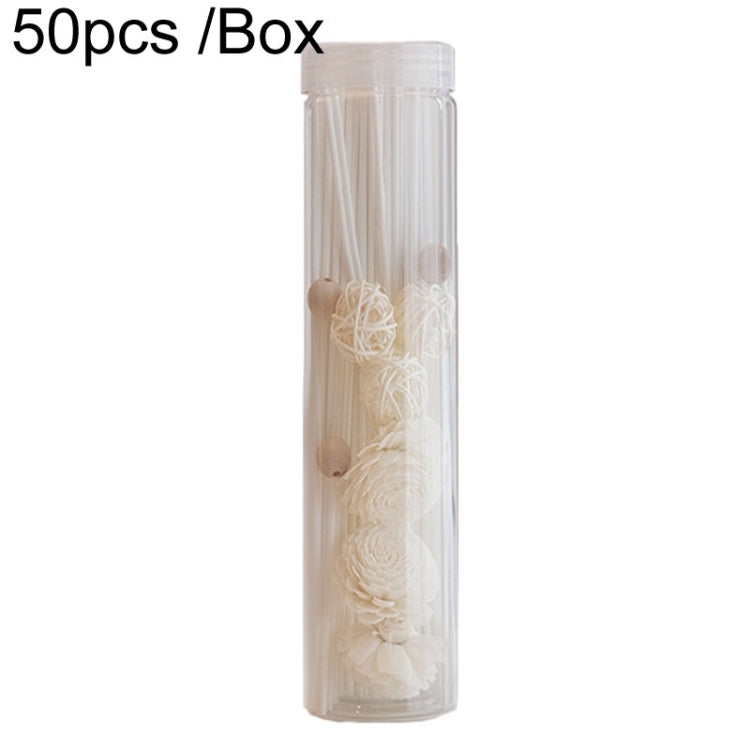 라탄 아로마테라피 스틱 꽃향수 디퓨저 호텔용 탈취 디퓨저 스틱, 100개/상자 3mmx20cm, 100개/상자 3mmx25cm, 100개/상자 3mmx30cm, 50개/상자 3mmx20cm, 50개/상자 3mmx25cm, 50개/상자 3mmx30cm