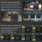 FNIRSI 3 in 1 휴대용 디지털 오실로스코프 LCR 트랜지스터 테스터, DSO-TC3 표준, DSO-TC3 업그레이드