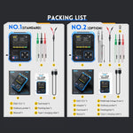 FNIRSI 3 in 1 휴대용 디지털 오실로스코프 LCR 트랜지스터 테스터, DSO-TC3 표준, DSO-TC3 업그레이드