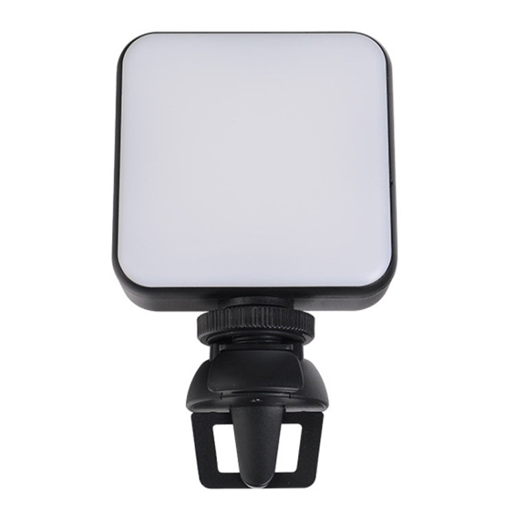W64 64LED 비디오 컨퍼런싱 모바일 노트북 라이브 보조 조명 사진용 포켓 램프, 클립 세트, 클립+삼각대 세트