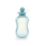 150ml 재사용 가능한 실리콘 아기 음식 파우치 리필 가능한 짜먹기 저장 용기, 150ml 블루, 150ml 핑크, 150ml 베이지