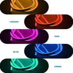 LIXINCORDA 2m 5V USB 터치 컨트롤 LED 라이트 스트립 유연한 네온 실리콘 소프트 스트립, USB 터치 컨트롤 (핑크), USB 터치 컨트롤 (웜 화이트), USB 터치 컨트롤 (파란색)