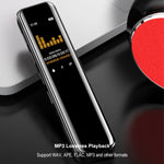 G1 0.96인치 IPS 컬러 스크린 HD 스마트 미니 노이즈 감소 타이머 녹음기, 8GB, 16GB, 32GB