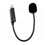 USB 직결 컴퓨터 라이브 비디오 회의용 마이크, 4.0x205mm, 4.0x255mm, 스위치 포함 4.0x255mm
