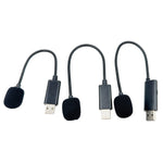 USB 직결 컴퓨터 라이브 비디오 회의용 마이크, 4.0x205mm, 4.0x255mm, 스위치 포함 4.0x255mm