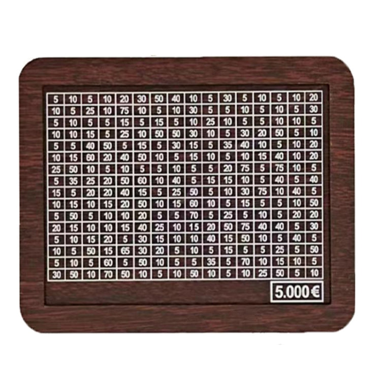 나무 저금통 돼지 저금통 카운터 포함 가정 도서관 장식, 연한 갈색 1000 유로, 연한 갈색 2000 유로, 연한 갈색 3000 유로, 연한 갈색 5000 유로, 연한 갈색 10000 유로, 진한 갈색 1000 유로, 진한 갈색 2000 유로, 진한 갈색 3000 유로