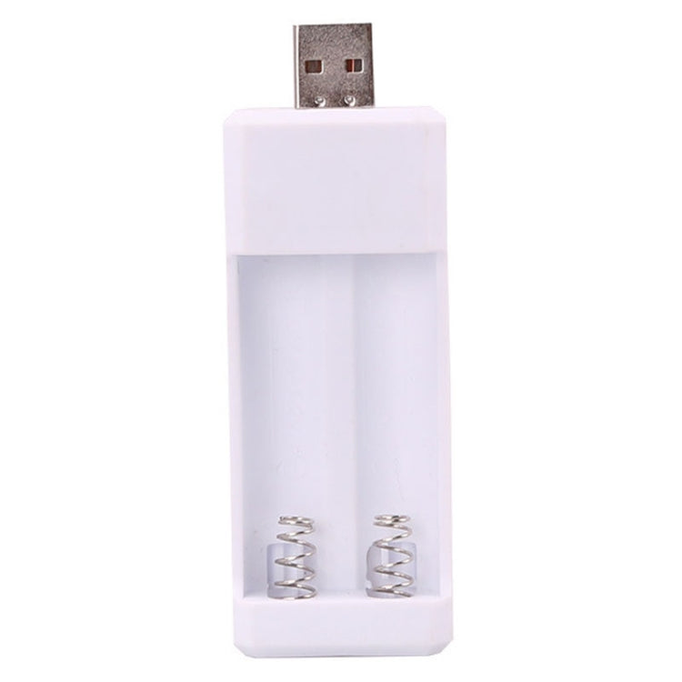 직접 삽입 2 슬롯 USB AA / AAA 충전식 배터리 충전기, USB 2 슬롯