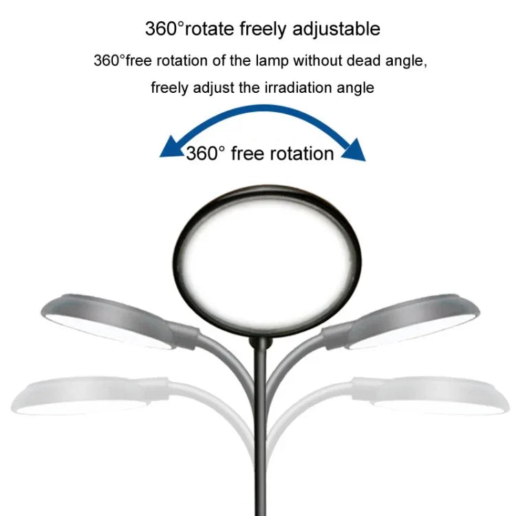 5W 어항 LED 클립 조명 USB 플러그 조명 수족관 반투명 수생 식물 램프