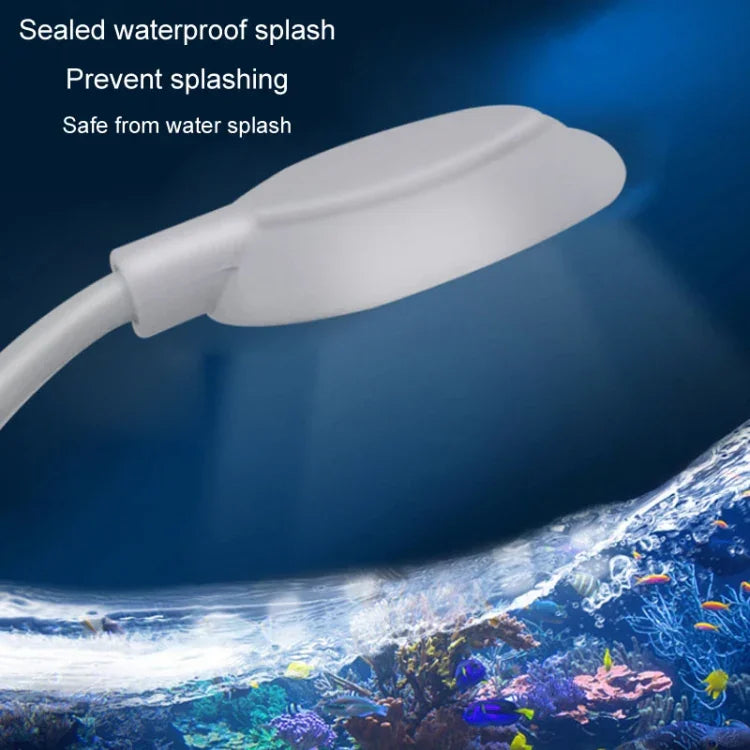 5W 어항 LED 클립 조명 USB 플러그 조명 수족관 반투명 수생 식물 램프