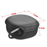 For JBL GO4 Bluetooth Speaker Portable Storage Bag Protective Case, Blue, Black, Orange, Black Carbon Fiber