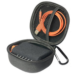 JBL GO4 블루투스 스피커 휴대용 보관 가방 보호 케이스, 블루, 블랙, 블랙 카본 파이버
