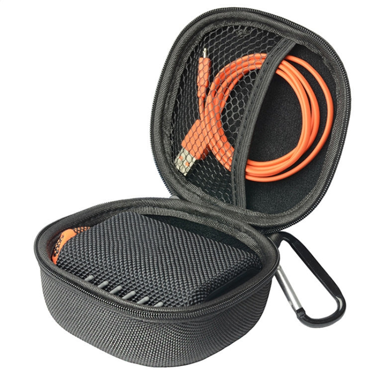 JBL GO4 블루투스 스피커 휴대용 보관 가방 보호 케이스, 블루, 블랙, 블랙 카본 파이버