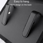 Car Folding Trash Can Multifunctional Seatback Hanging Storage Box