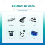 13.1인치 4+64G 안드로이드 대형 화면 내비게이터, 범용 지도 APK / 카플레이 / 후방 카메라, 13.1인치