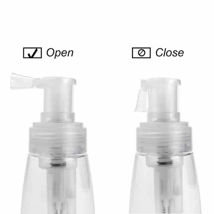 땀띠 파우더 스프레이 병 휴대용 빈 플라스틱 병, 180ml