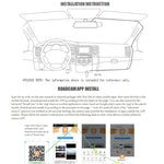 S600 1080P Wifi Dash Cam 170 Degree Wide Angle Lens Hidden Car Driving Recorder