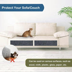 Trimmable Self-Adhesive Cat Scratching Mat DIY Climbing Cat Scratcher, 30 x 100cm, 40 x 100cm, 60 x 100cm