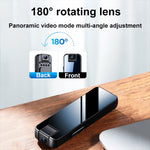 Mrobo D6 1080P 회전 카메라 야간 투시 비디오 녹화기 백 클립 포함, 메모리 없음, 16GB, 32GB, 64GB, 128GB