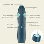 USB Charging Low-Temperature Wireless Graffiti Printing Pen Set Children DIY 3D Painting Pen