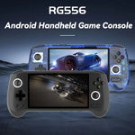 ANBERNIC RG556 Handheld Game Console Android 13 System 5.48-Inch AMOLED Screen WIFI Bluetooth Game Player, 128GB+128GB, 128GB+256GB