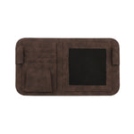 Car Sun Visor Bill Holder Glasses Clip Storage Bag