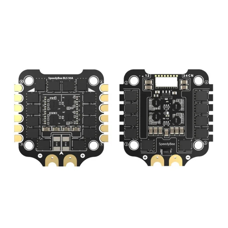 3-6S 리포 바로미터 RC 드론용, SpeedyBee BLS 50A 4-in-1 ESC