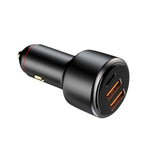 Vehicle Mini Fast Charging Charger Car One To Three Cigarette Lighter, 300W
