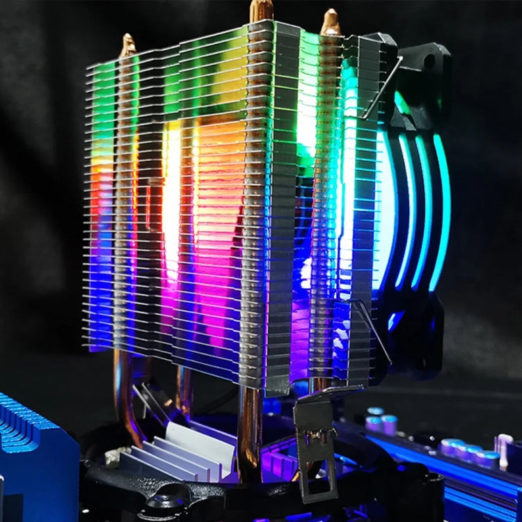 COOLMOON 프로스트 더블 구리 튜브 CPU 팬 데스크탑 PC 조명 무소음 AMD 공랭 쿨러, P2 매직 문 에디션 싱글 팬, P22 매직 문 에디션 더블 팬, P2 스트림라인 에디션 싱글 팬, P22 스트림라인 에디션 더블 팬