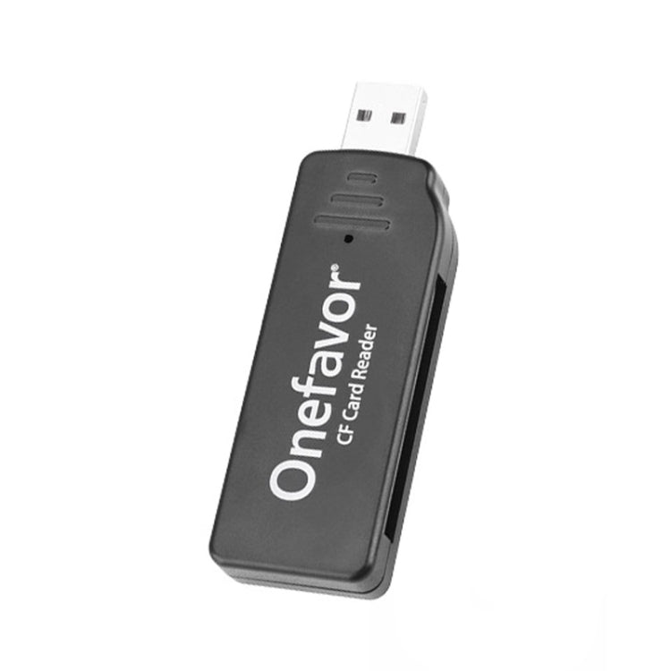 Onefavor USB2.0 고속 읽기 및 쓰기 CF 카드 리더기, CF 카드 리더기
