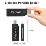 Onefavor USB2.0 고속 읽기 및 쓰기 CF 카드 리더기, CF 카드 리더기