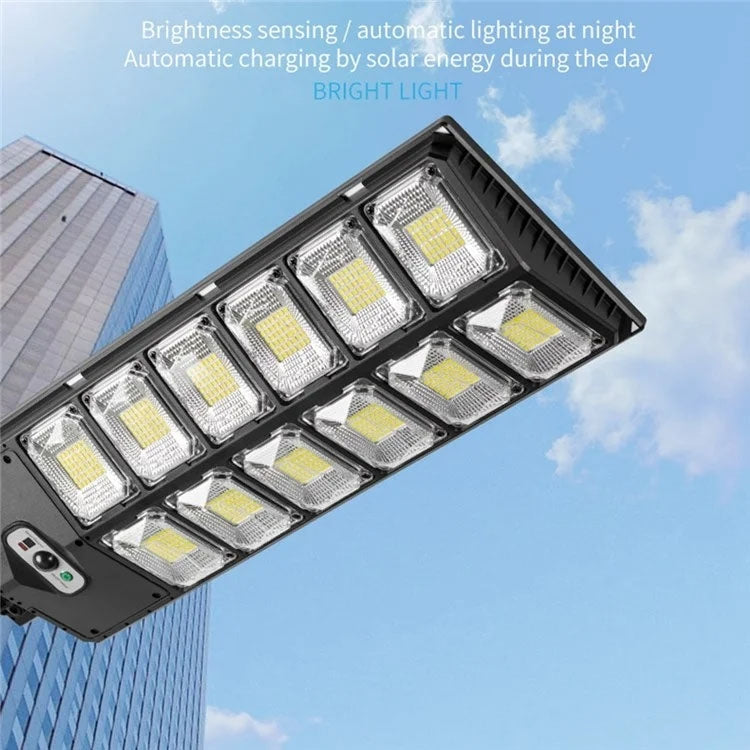 LED 강광 이중 행 태양광 정원 조명 인덕션 가로등, E-SMARTER W789A-6, E-SMARTER W789B-6
