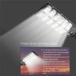 LED 강광 이중 행 태양광 정원 조명 인덕션 가로등, E-SMARTER W789A-6, E-SMARTER W789B-6