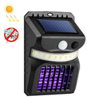 E-SMARTER W792 LED 태양광 벽등 보라색 빛 모기 퇴치 기능 인체 지능 센서 야외 정원 램프, 백색광, 백색광+황색광