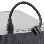 USB-A 수컷에서 9핀 마더보드 내장 RGB 데이터 외부 U 포트 어댑터 케이블, USB-A 수컷에서 9핀