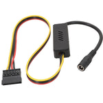 어댑터 DC 5.5 x 2.5mm에서 하드 디스크 전원 공급 케이블, 1대 1 SATA, 1대 2 SATA, 1대 3 SATA, 1대 4 SATA, DC에서 4핀 1대 1, DC에서 4핀 1대 2, DC에서 4핀 1대 3, DC에서 4핀 1대 4