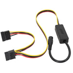 어댑터 DC 5.5 x 2.5mm에서 하드 디스크 전원 공급 케이블, 1대 1 SATA, 1대 2 SATA, 1대 3 SATA, 1대 4 SATA, DC에서 4핀 1대 1, DC에서 4핀 1대 2, DC에서 4핀 1대 3, DC에서 4핀 1대 4