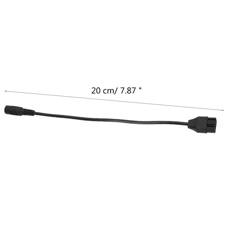 DC5521 전원 어댑터에서 12V 컴퓨터 케이스 4핀 팬 케이블, DC5521에서 12V 4핀